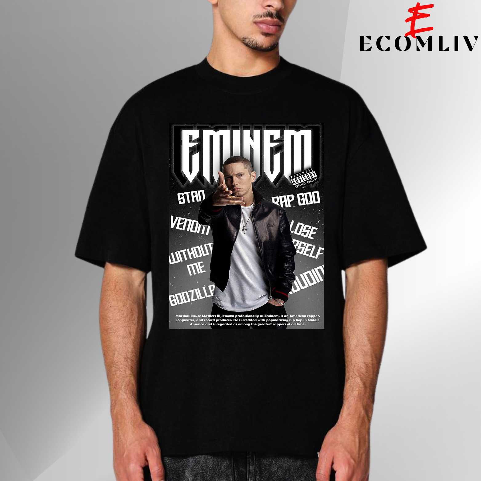 Eminem T Shirt, Unisex Unisex